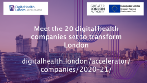 Digital Health London Accelerator cohort 5 announced
