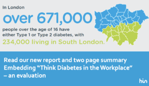 Image of map of London with diabetes cases