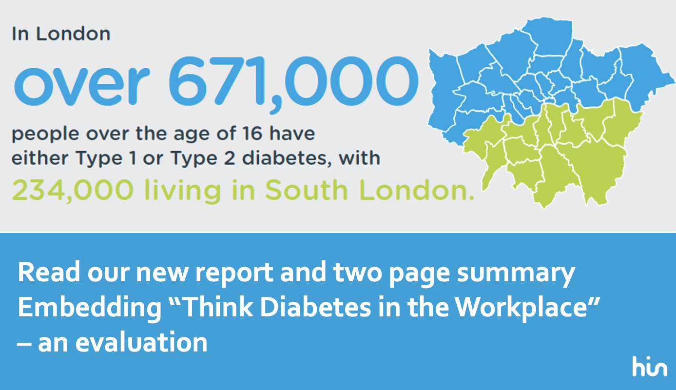 Image of map of London with diabetes cases